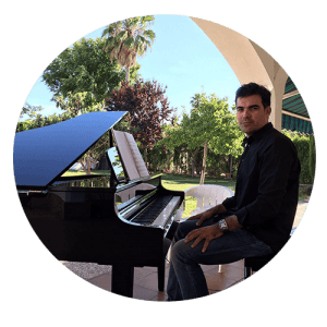 Piano para eventos