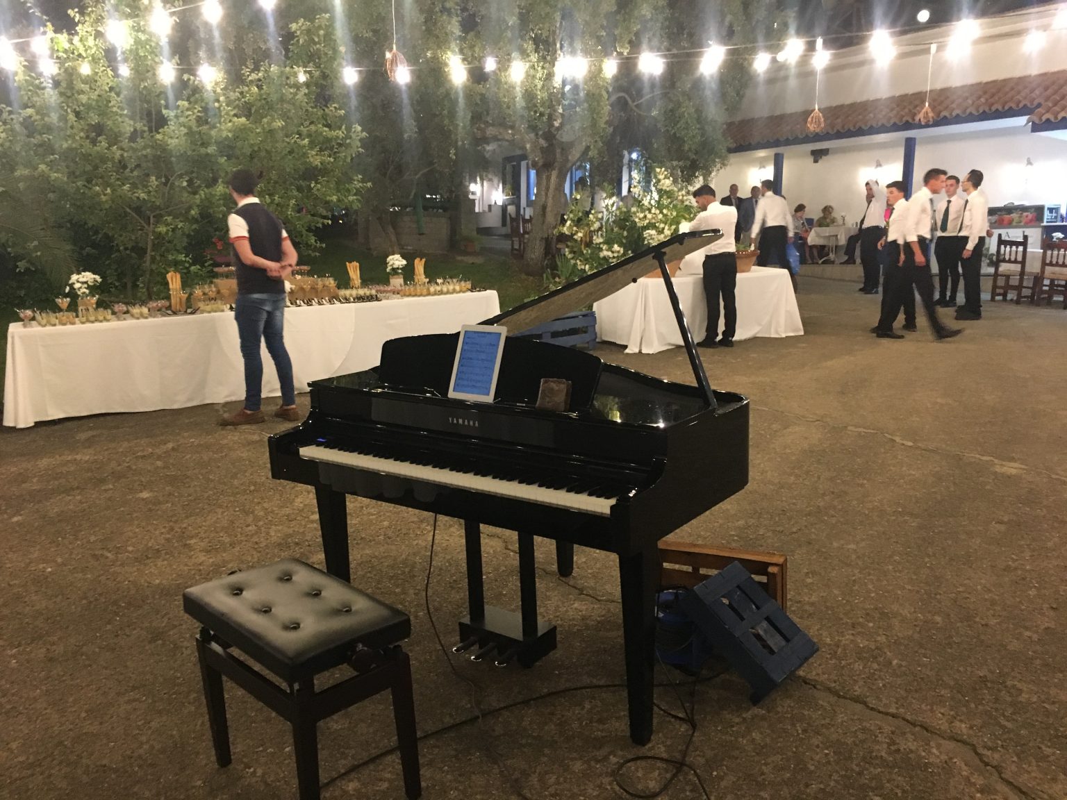 Alquiler de Piano con Pianista para Cóctel