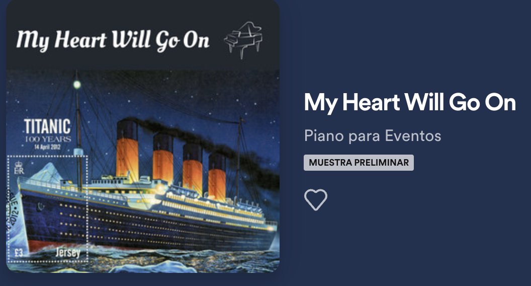 cover titanic piano