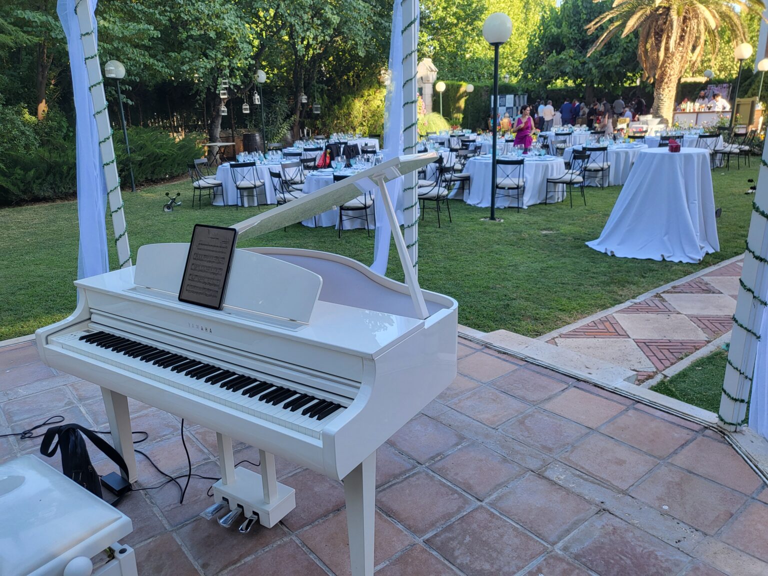 Piano en vivo en el Palacio de Silvela