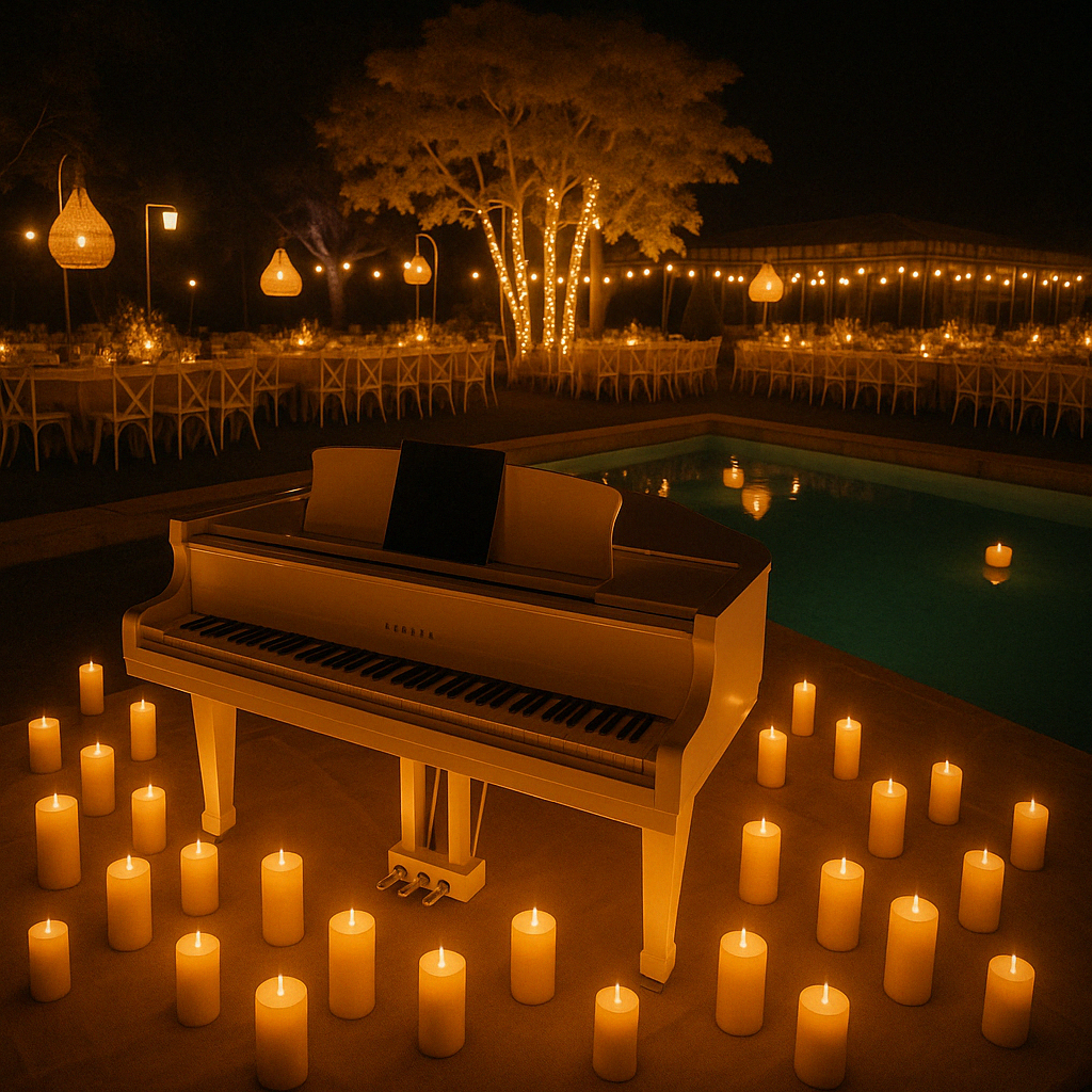 Piano boda Hacienda de Orán