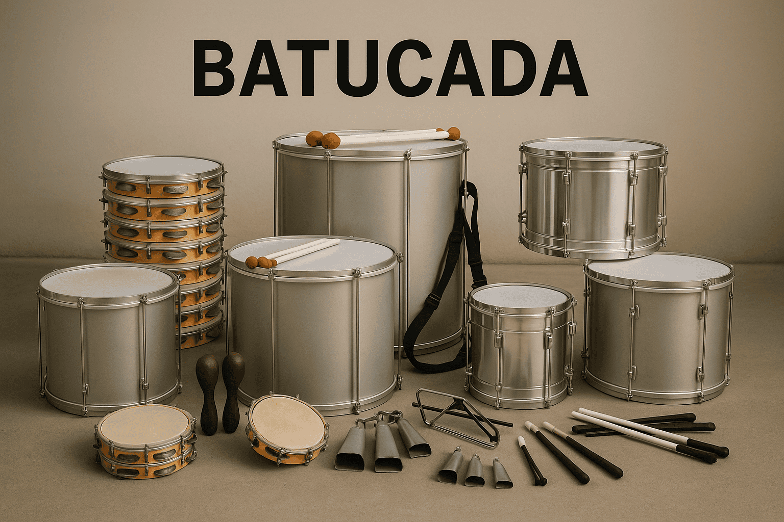 alquiler de material de batucada