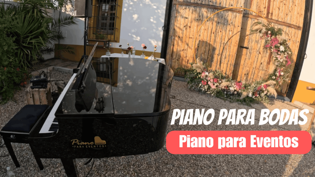 piano para bodas