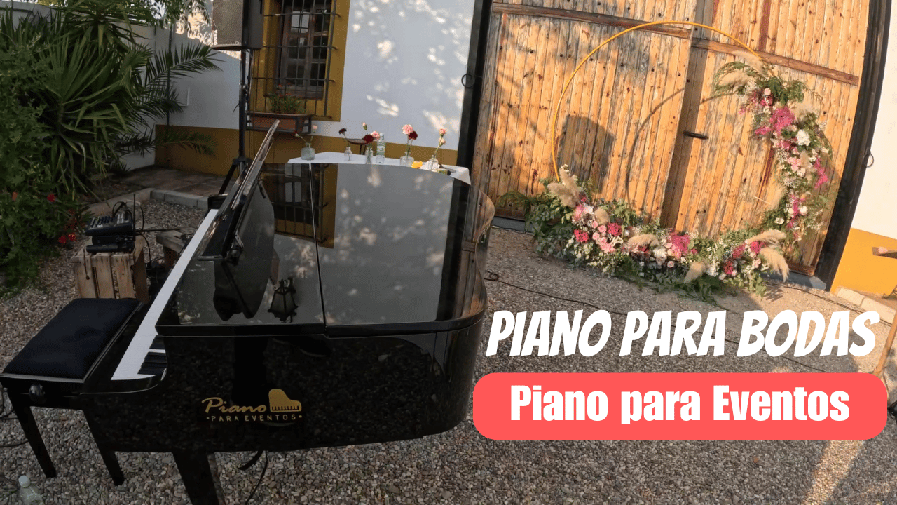 piano para bodas