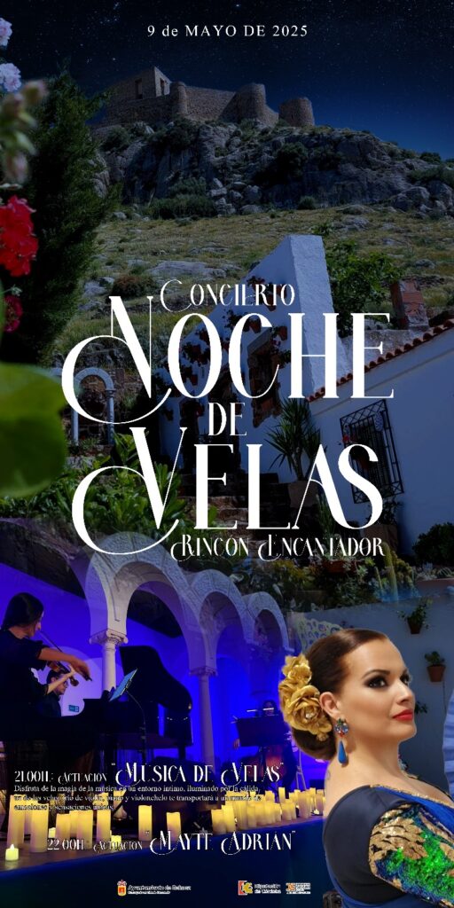 música de velas en Belmez
