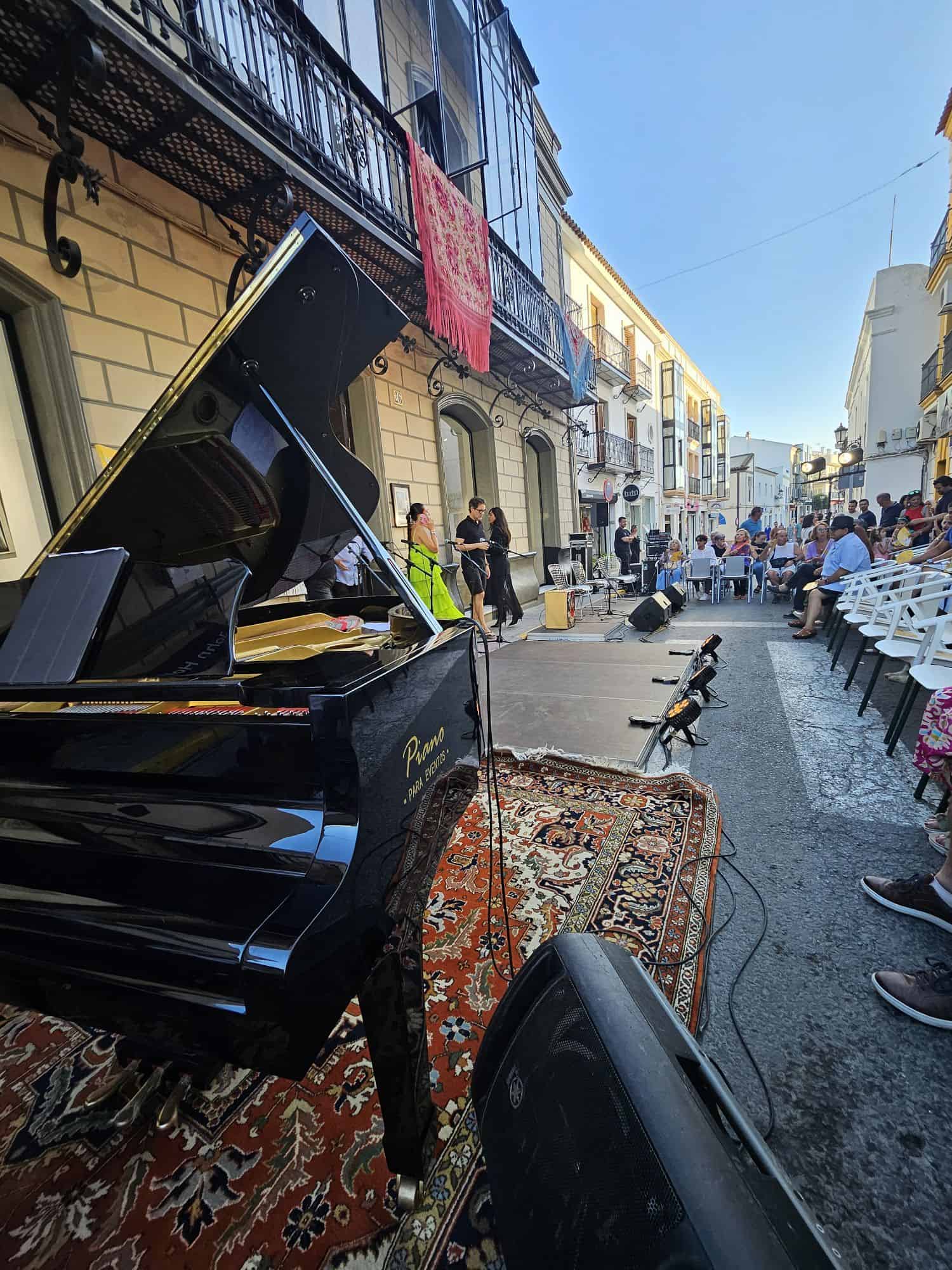 alquiler de piano para flamenco