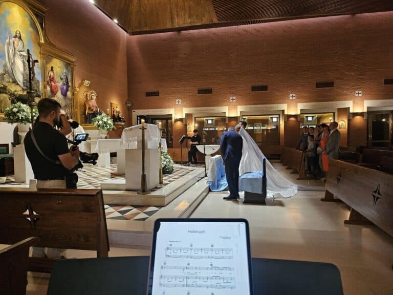Música para bodas religiosas en Sevilla