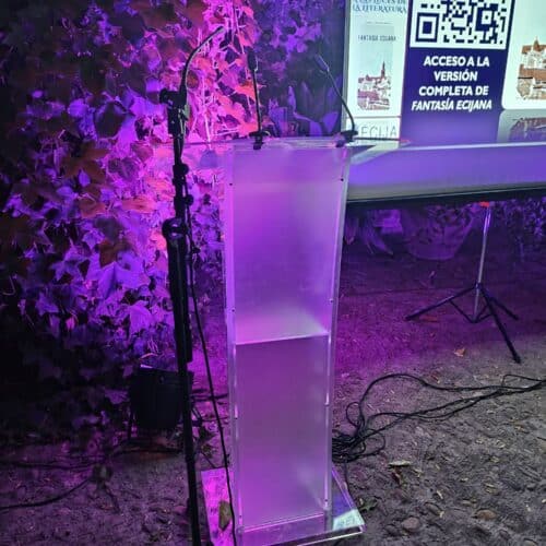 Atril Metacrilato para Conferencias y Eventos