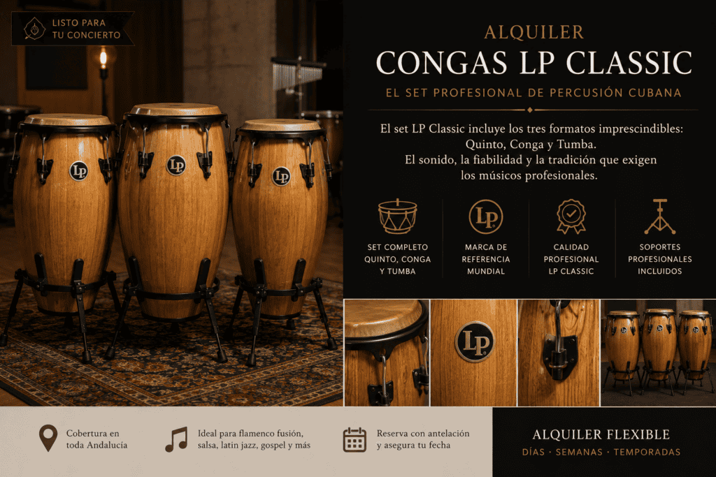 alquiler congas lp