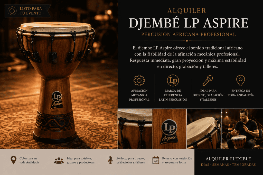 alquiler djembe