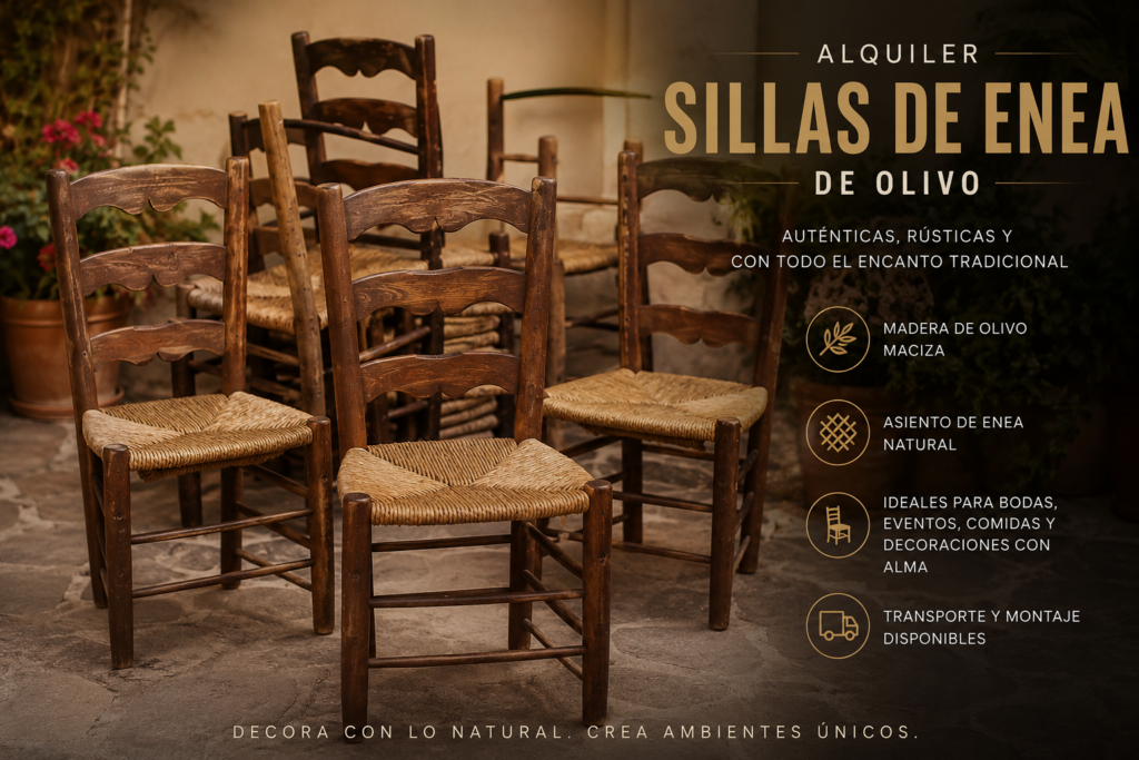 alquiler sillas de enea