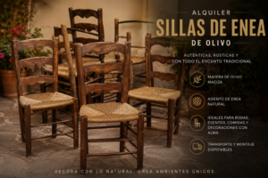 alquiler sillas de enea